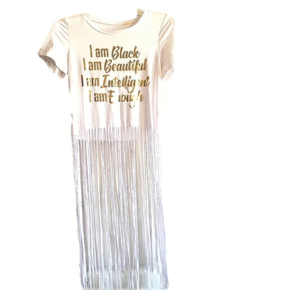 Tops - GRAPHIC Novelty Fringe Short Sleeve Shirt